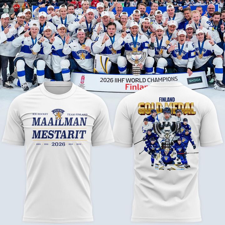 Leijonat Maailmanmestarit 2026 White T-Shirt