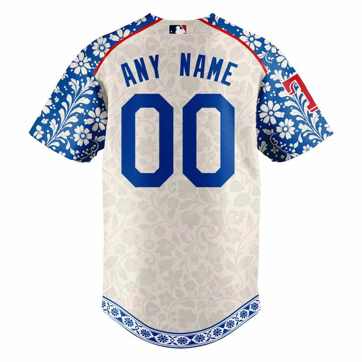 Texas Rangers 2026 Mexican Heritage Night Special Jersey - Custom