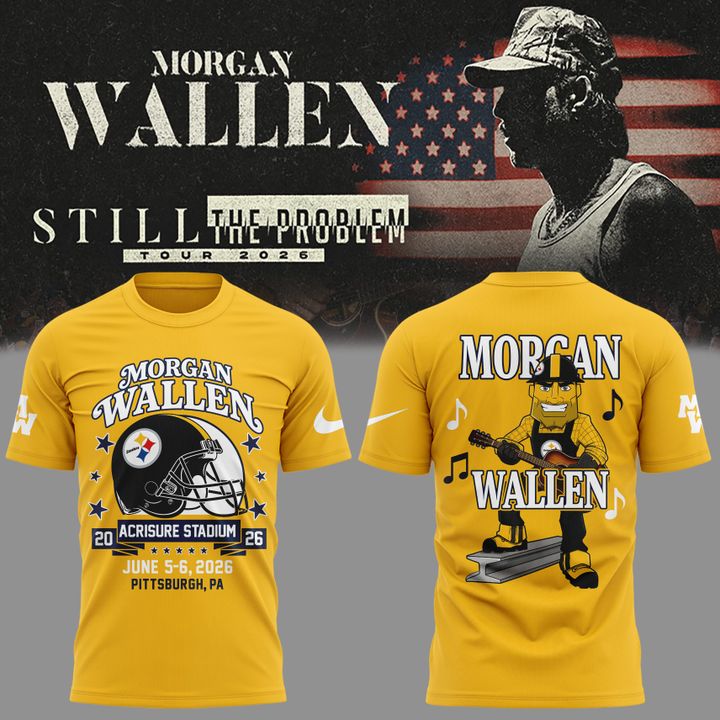 Exclusive MW x Pittsburgh Steelers - brings his Still The Problem Tour 2026 to Acrisure Stadium T-Shirt