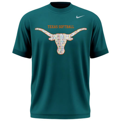 Special New Edition Texas Softball Green Tshirt 2026