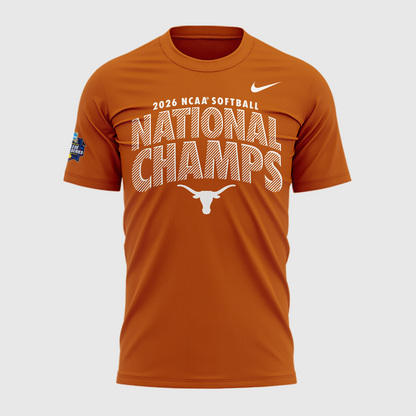 Exclusive T-Shirt Texas Softball National Champions 2026