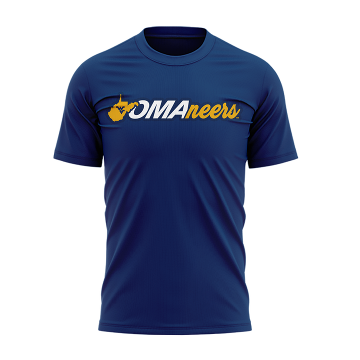 West Virginia Mountaineers 2026 NCAA Baseball Men's College World Series Omaneers T-Shirt
