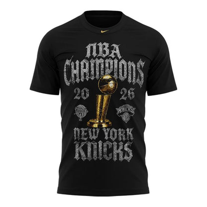 Unisex New York Knicks 2026 Finals Champions Locker Room T-Shirt