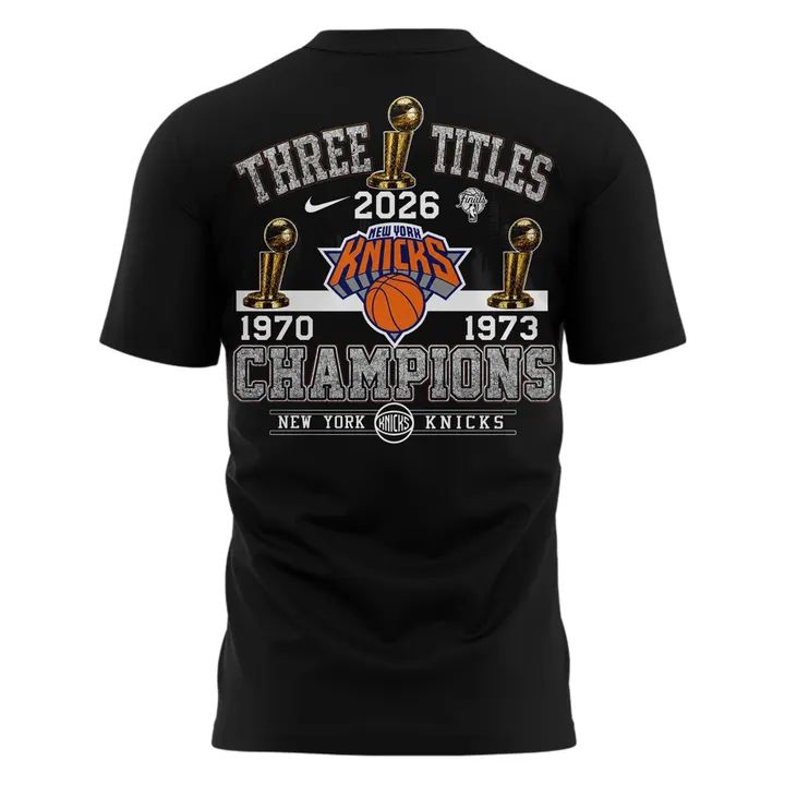 Unisex New York Knicks 2026 Finals Champions Locker Room T-Shirt