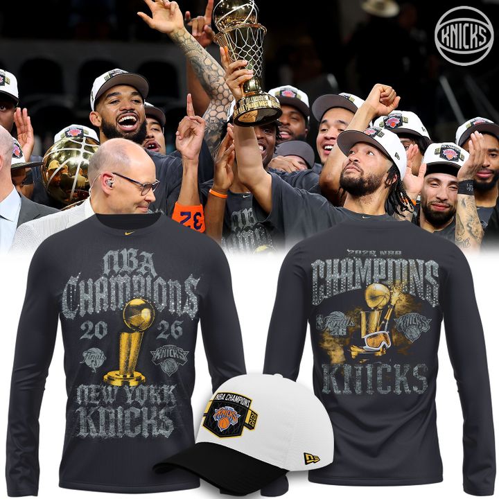 2026  Finals Champions Limited Edition On Court Long Sleeve Shirt - Gray