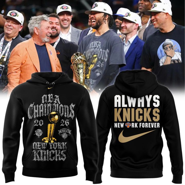 NY Knicks 2026 Finals Champions Limited Edition Locker Room Hoodie