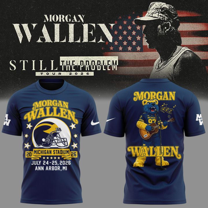 Exclusive Tshirt MW x Michigan Wolverines Football - Still The Problem Tour 2026 T-Shirt