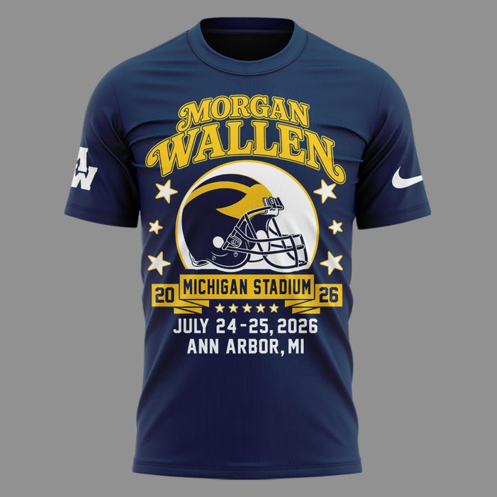 Exclusive Tshirt MW x Michigan Wolverines Football - Still The Problem Tour 2026 T-Shirt