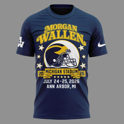Exclusive Tshirt MW x Michigan Wolverines Football - Still The Problem Tour 2026 T-Shirt