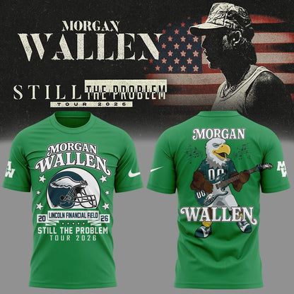 Exclusive Tshirt MW x Philadelphia Eagles - Still The Problem Tour 2026 T-Shirt