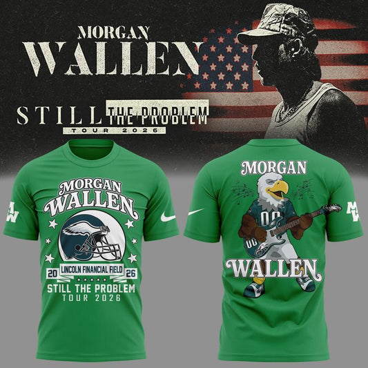 Exclusive Tshirt MW x Philadelphia Eagles - Still The Problem Tour 2026 T-Shirt