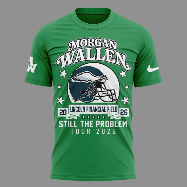 Exclusive Tshirt MW x Philadelphia Eagles - Still The Problem Tour 2026 T-Shirt