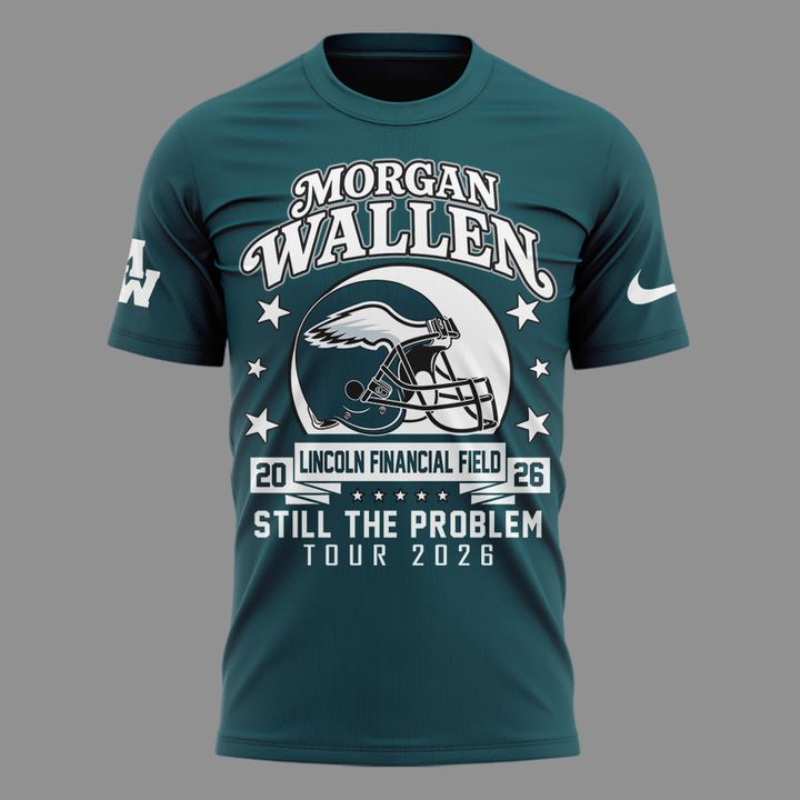 Exclusive Tshirt MW x Philadelphia Eagles - Still The Problem Tour 2026 T-Shirt