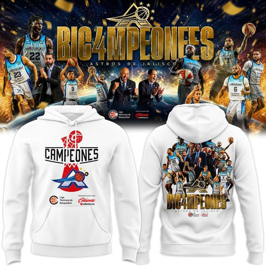 Astros de Jalisco 2026 CIBACOPA Champions Basketball Hoodie(v2)