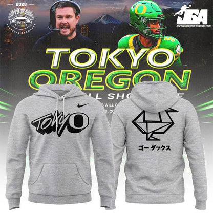 Tokyo Oregon Football Hoodie