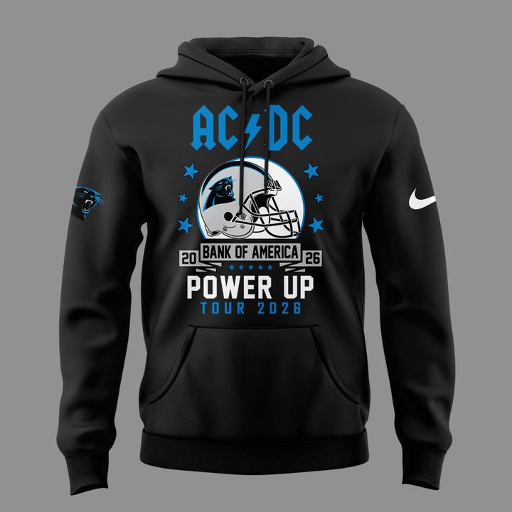 02. Exclusive Hoodie AC/DC x Carolina Panthers - Power Up Tour 2026 Hoodie