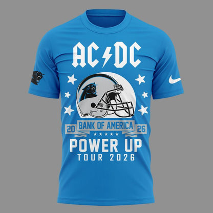 Special Tshirt AC/DC x Carolina Panthers - Power Up Tour 2026 T-Shirt