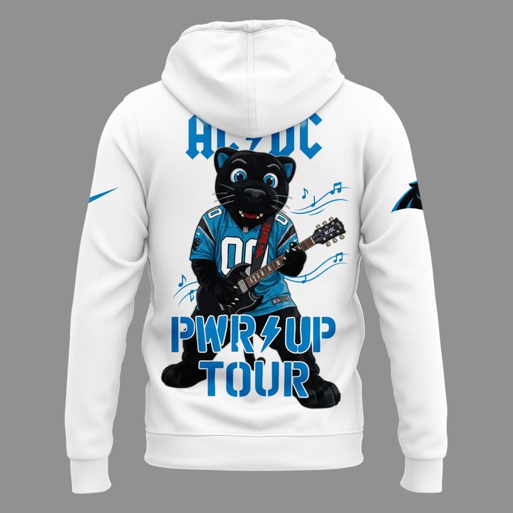 Perfect Edition AC/DC x Carolina Panthers - Power Up Tour 2026 Hoodie
