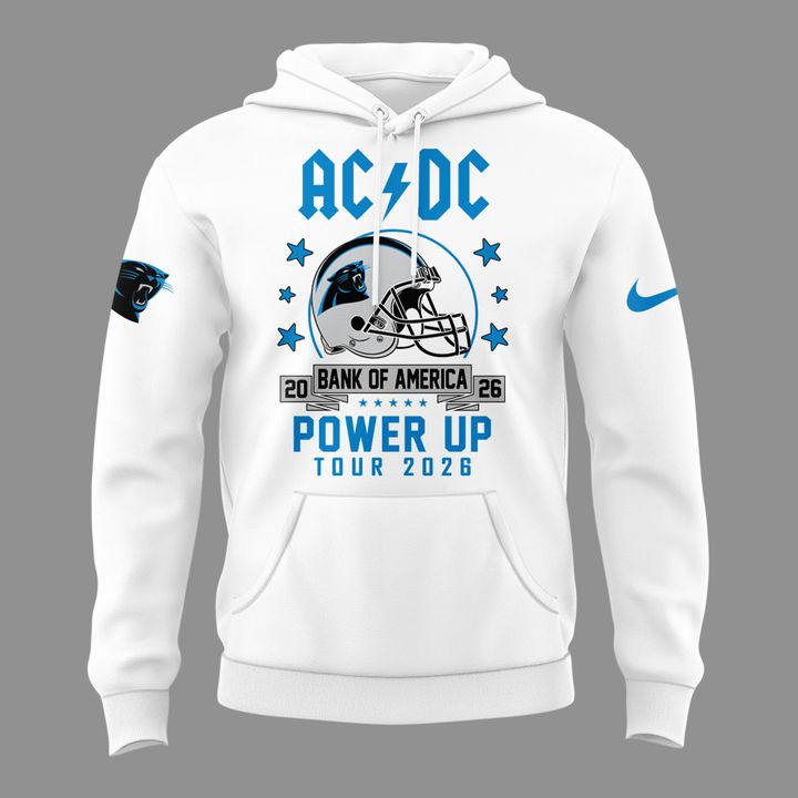 Perfect Edition AC/DC x Carolina Panthers - Power Up Tour 2026 Hoodie