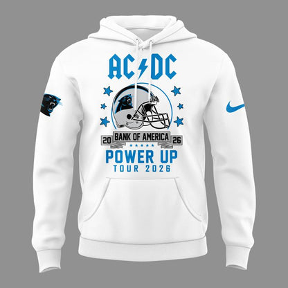 Limited 2026 Power Up Tour AC/DC x Carolina Panthers Hoodie