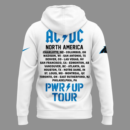 Limited 2026 Power Up Tour AC/DC x Carolina Panthers Hoodie