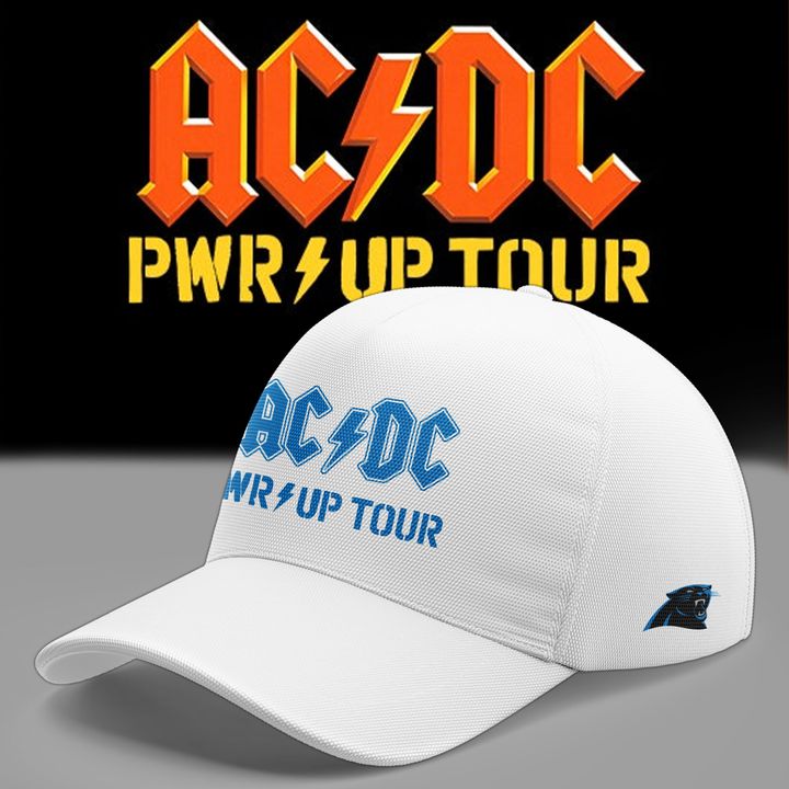 Limited Edition AC/DC x Carolina Panthers - Power Up Tour 2026 T-Shirt
