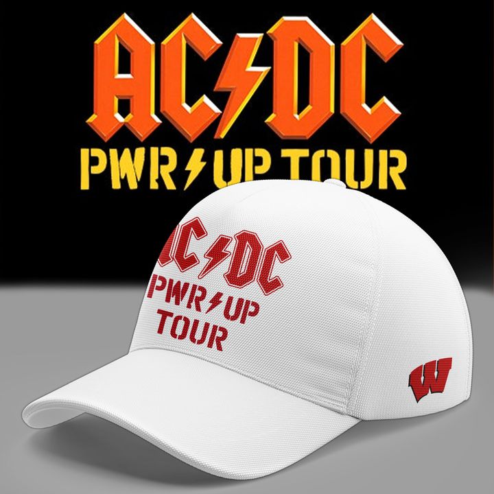 10. Limited Hoodie AC/DC x Wisconsin Badgers Football - Power Up Tour 2026 Hoodie