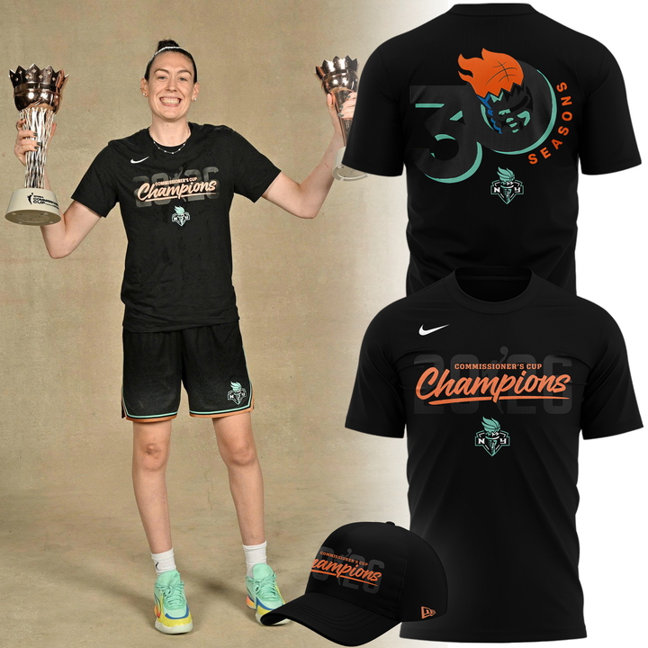 Limited Edition NY Liberty 2026 Commissioner’s Cup Champions Shirt