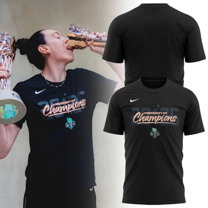 Limited Edition NY Liberty 2026 Commissioner’s Cup Champions Shirt