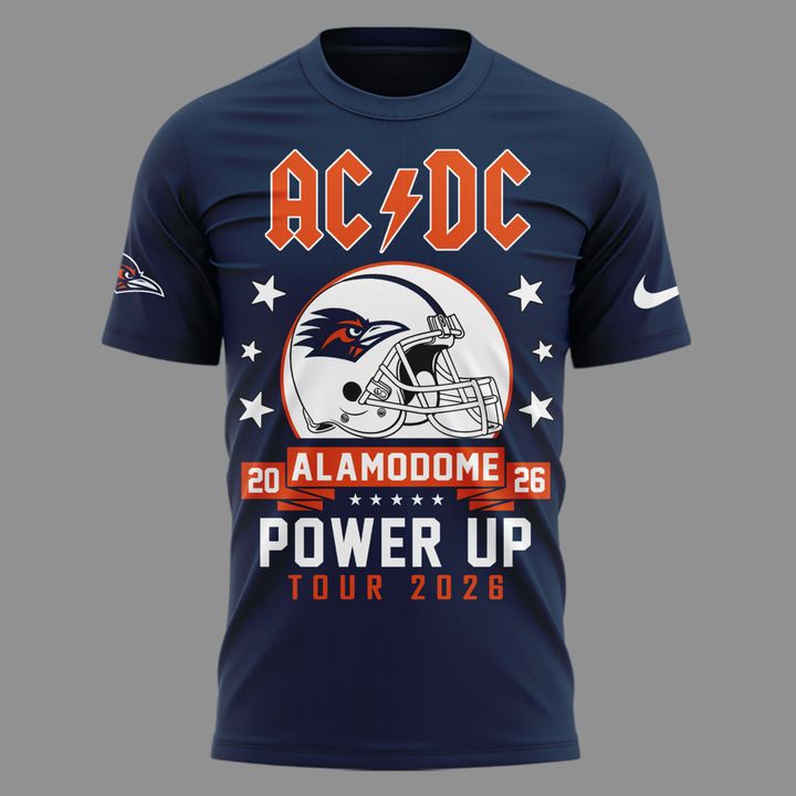 AC/DC x UTSA Roadrunners Football - Power Up Tour 2026 T-Shirt