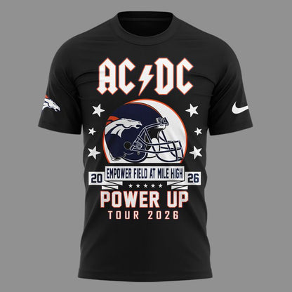 02. AC/DC x Denver Broncos - Power Up Tour 2026 T-Shirt