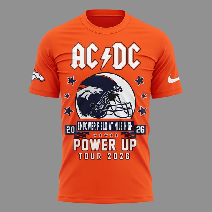 03. AC/DC x Denver Broncos - Power Up Tour 2026 T-Shirt