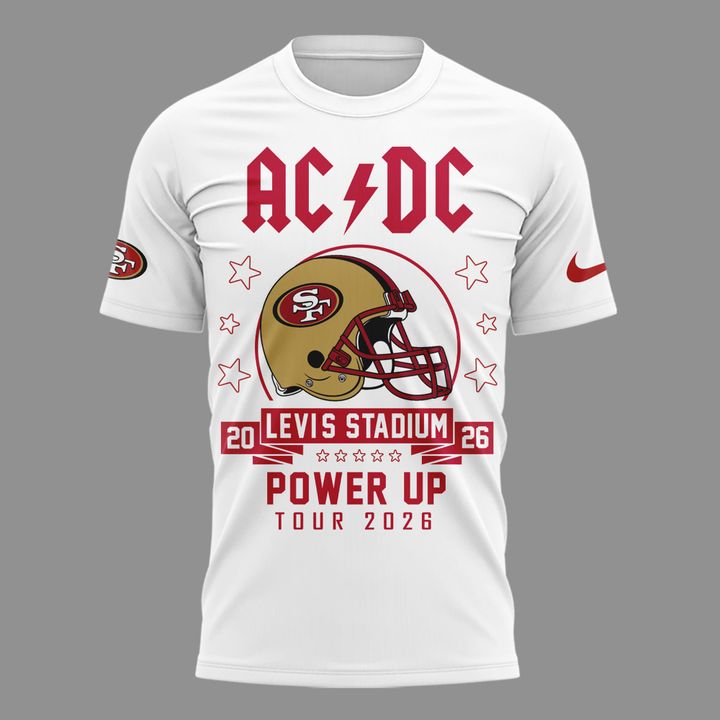 AC/DC x San Francisco 49ers Power Up Tour 2026 T-Shirt