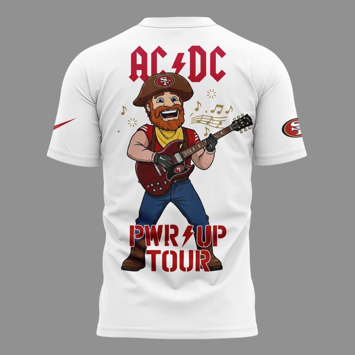AC/DC x San Francisco 49ers Power Up Tour 2026 T-Shirt
