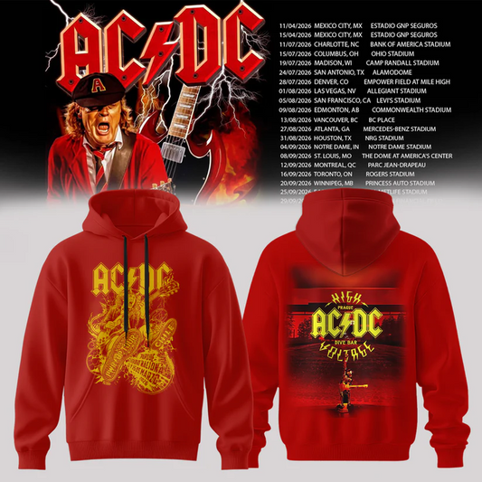 Hoodie AC/DC - Power Up Tour 2026 North America Hoodie
