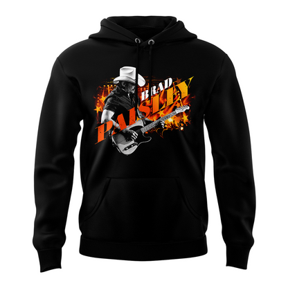 Limited Edtion BYU Football x Brad Paisley Stadium Of Fire Tour Black Hoodie