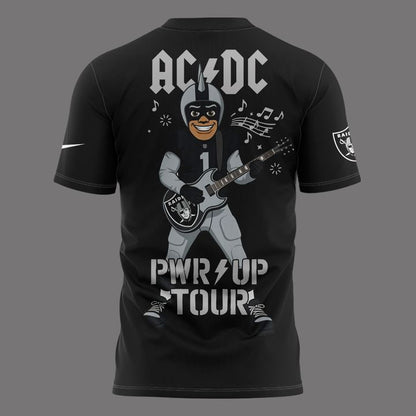 01. AC/DC x Las Vegas Raiders - Power Up Tour 2026 T-Shirt