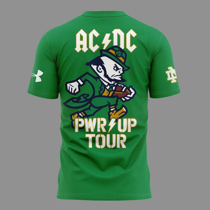 03.3. Limited Tshirt AC/DC x Notre Dame Football - Power Up Tour 2026 T-Shirt