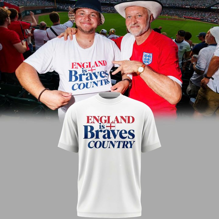 England is Braves Country T-Shirt - Special Edition