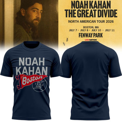 Boston Red Sox x Noah Kahan : The Great Divide Tour Tee