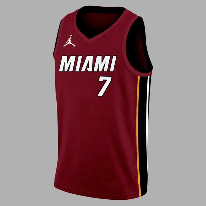 Giannis Antetokounmpo Miami HEAT Red Jersey