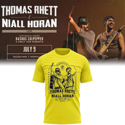 Limited 2026 Thomas Rhett & Niall Horan x Nashville SC T-Shirt