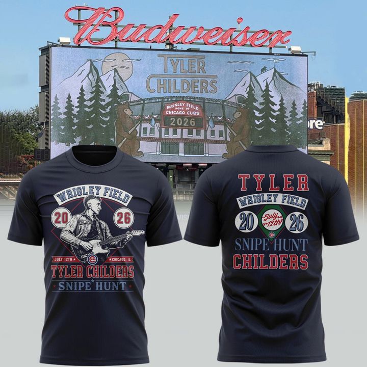 Special 2026 Tyler Childers at Wrigley Field T-Shirt