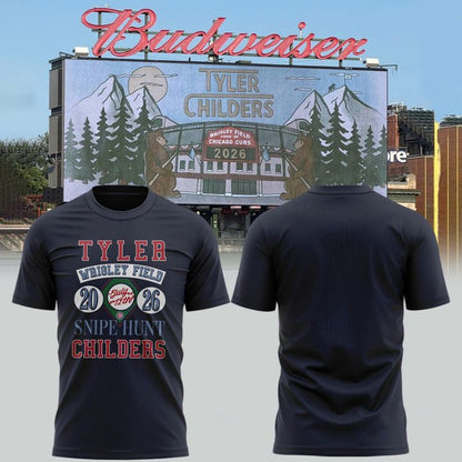 Special 2026 Tyler Childers at Wrigley Field T-Shirt 3