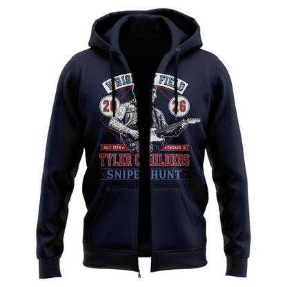 Special 2026 Tyler Childers at Wrigley Field Zip Hoodie