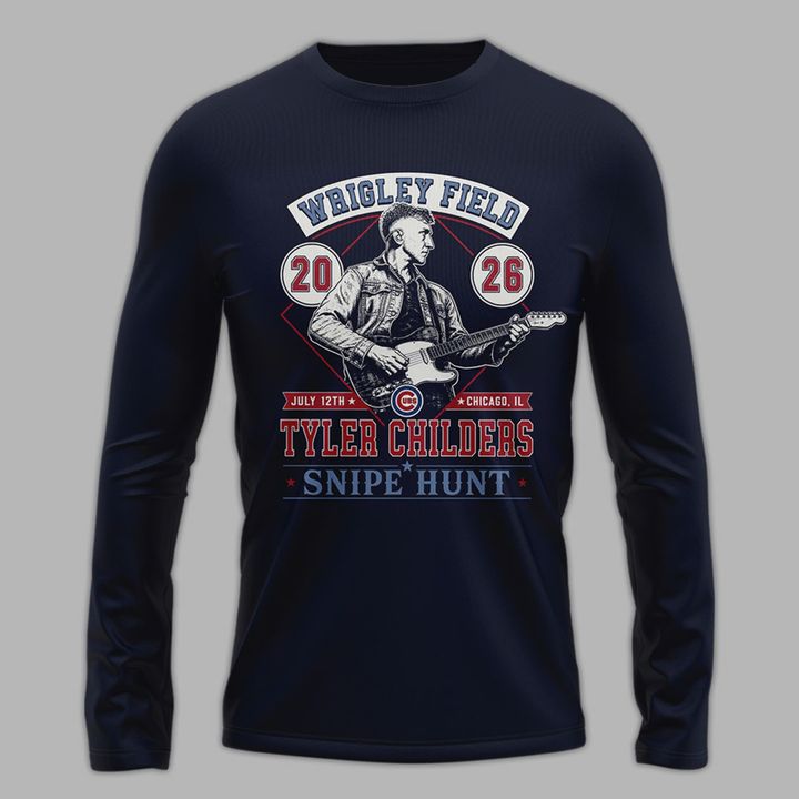 Special 2026 Tyler Childers at Wrigley Field Long Sleeve Shirt