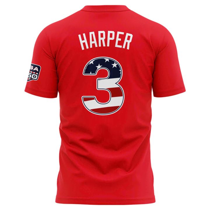2026 All-Star Game Men's National League Nike Red T-Shirt