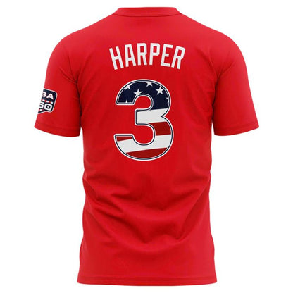 2026 All-Star Game Men's National League Nike Red T-Shirt