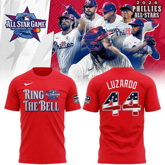 2026 All-Star Game Men's National League Kyle Schwarber Nike Red Name & Number T-Shirt