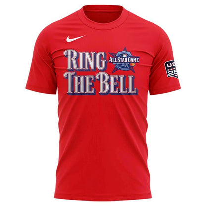 2026 All-Star Game Men's National League Cristopher Sánchez Nike Red Name & Number T-Shirt